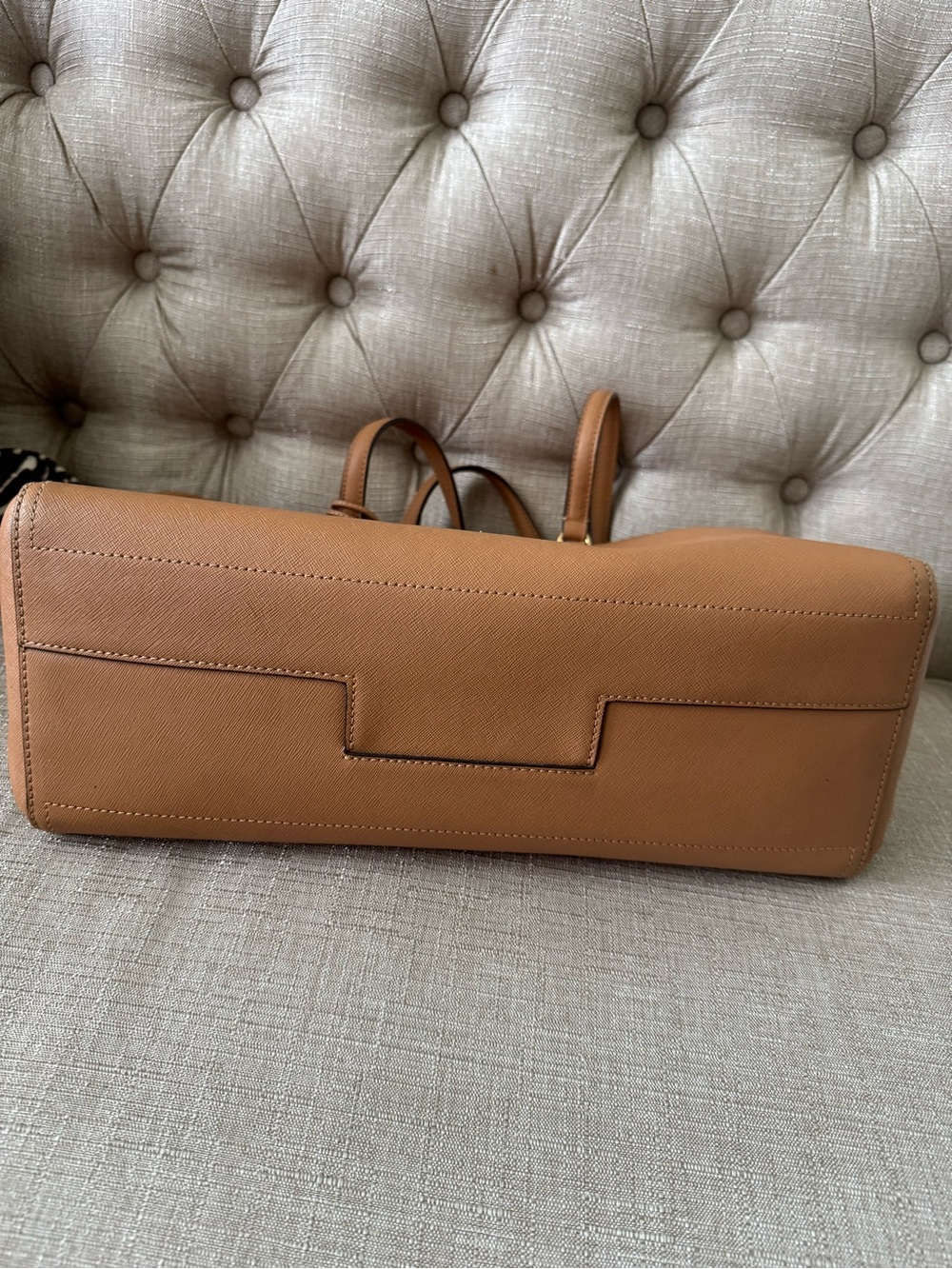 Tory Burch Caramel Tan Leather Tote - Picture 5 of 15
